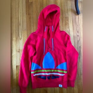 Adidas Hoodie - Red - Youth Small